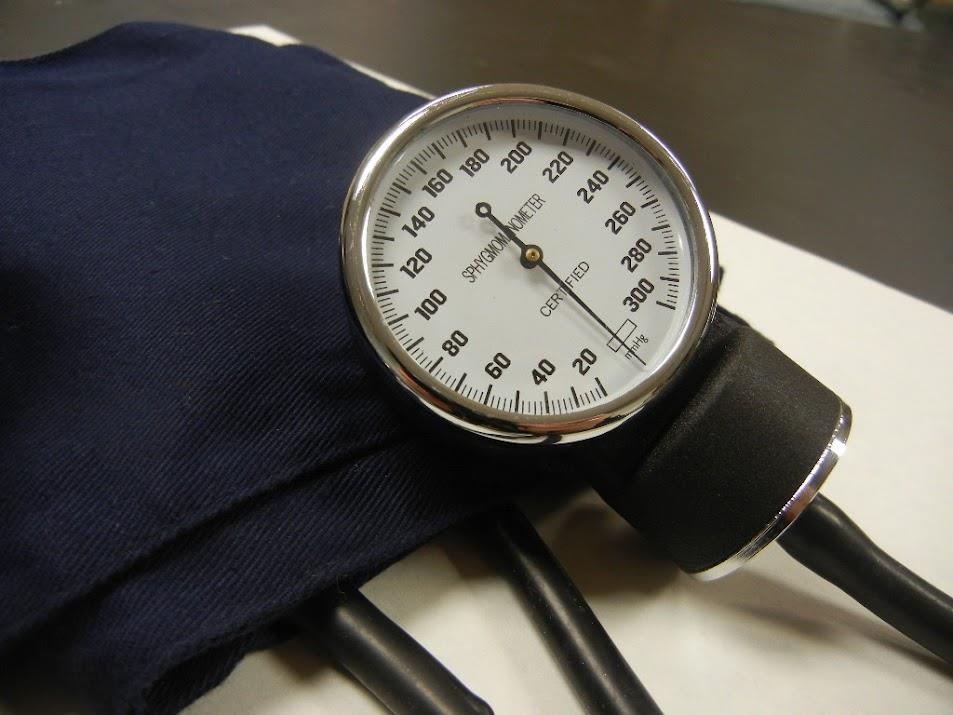 Blood pressure is the force of blood against the walls of arteries.
