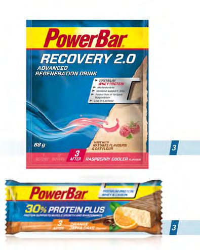 sufficient fluid. If If you don t feel like eating a meal or or solid foods try try a recovery a drink: drink: PowerBar RECOVERY.