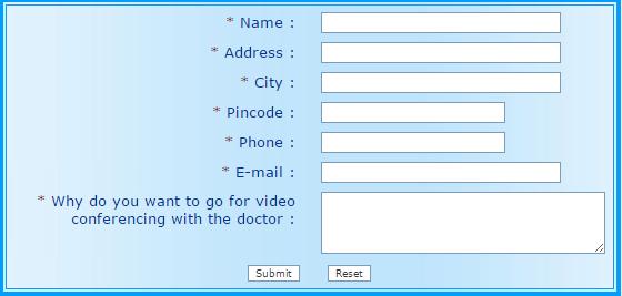 Consult the Doctor via Online or Video Conference Dr. Santosh Kumar is available for video conference with the patients for better understanding between the patient and the doctor.