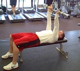 starting  Tricep Pushdown (rope) Coaching Tips: Stand up straight; grab the rope with palms facing in.