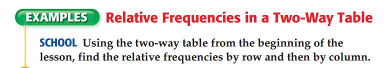 What is the relative frequency or percentage of