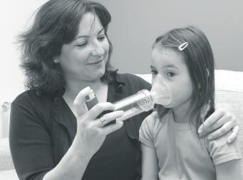 Section 3 Controlling Your Asthma How to Use an MDI Inhaler With a Mask (An MDI is also called a Metered Dose Inhaler) An MDI inhaler can be used with a holding chamber and a mask for infants and