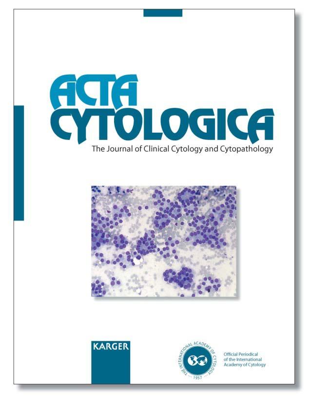 The official journal of the International Academy of Cytology Editor-in-Chief Marluce Bibbo, Philadelphia Associate Editors R. Marshall Austin, Pittsburgh Thomas A.