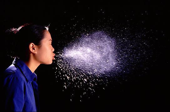 Did you know When you sneeze, your snot can travel 2-3 metres at 150km/hr. It s a very good way of spreading germs!