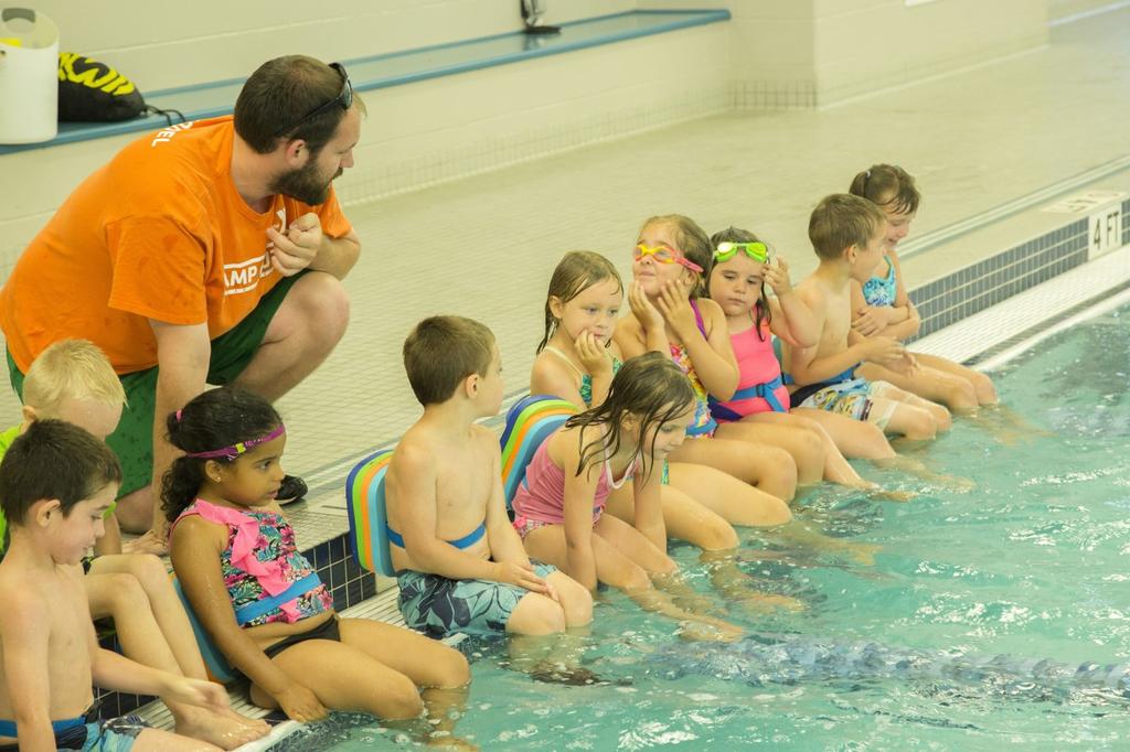 SWIM LESSONS Swim lessons are held at the Mandell Jewish Community Center 335 Bloomfield Avenue, Bloomfield Level A (With parent): Introduces infants & toddlers to water 6