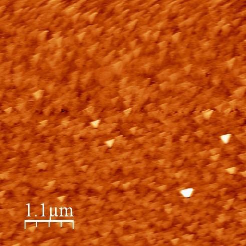 The next phase of this study required an atomic force microscope (AFM) to study the surface of films and how the surface morphology changes via annealing.