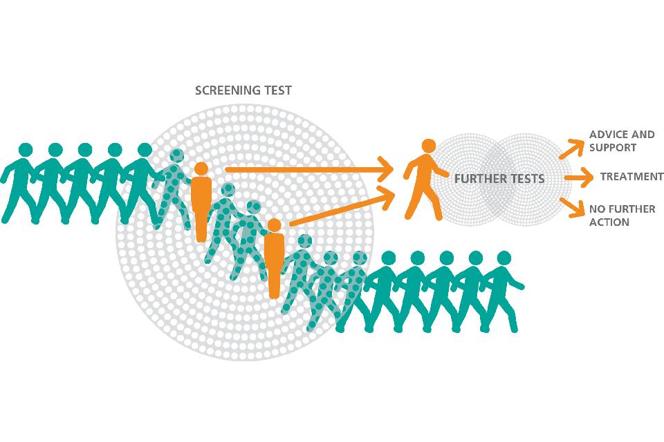 What is screening? Screening is a process of identifying apparently healthy people who may be at increased risk of a disease or condition.