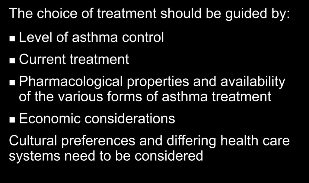 Asthma Management and Prevention Program Component 3: Assess, Treat and Monitor Asthma