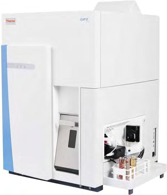 Elemental analysis Thermo Scientific icap Q Series ICP-MS Qcell technology for interference reduction Sub ppt detection limits >9 orders dynamic range Robust
