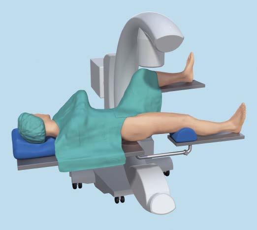 Preparation continued 2 Position patient Position the patient supine on a radiolucent table.