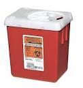 e.g. puncture proof sharps disposal containers, safety