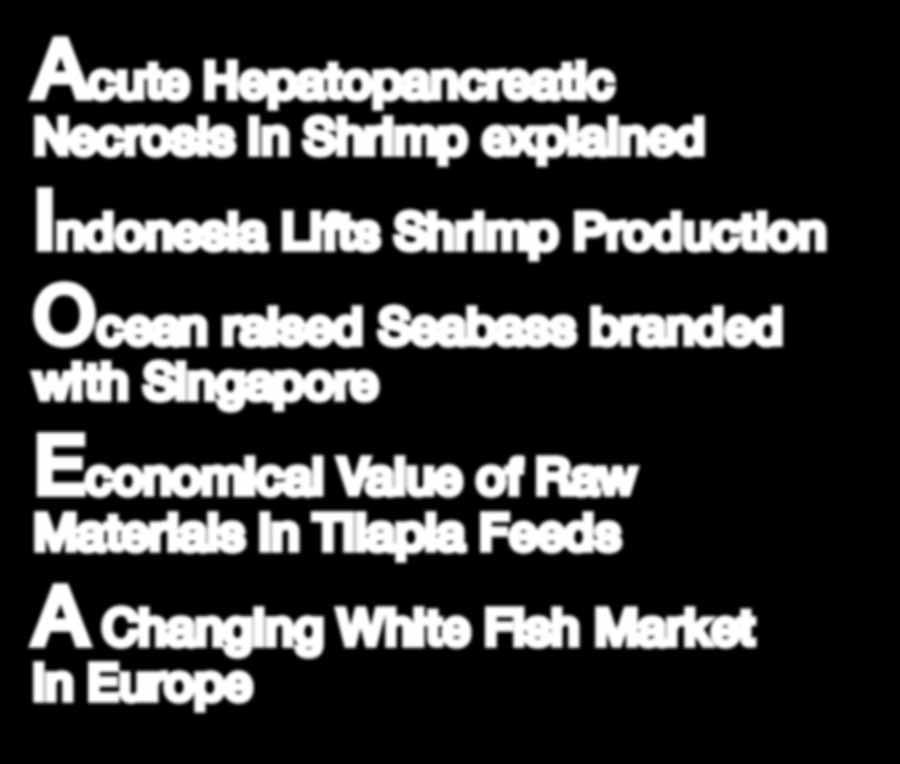 Singapore Economical Value of Raw Materials in Tilapia Feeds A Changing White