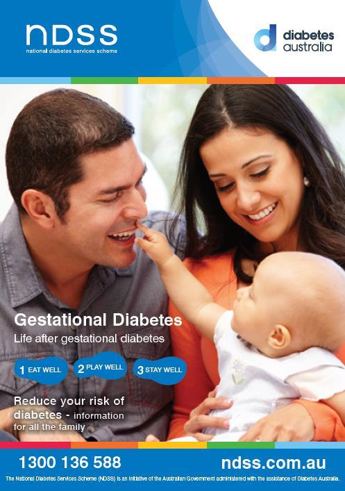 National Gestational Diabetes Register 43 After the birth of the baby Reminder to have a postnatal oral glucose