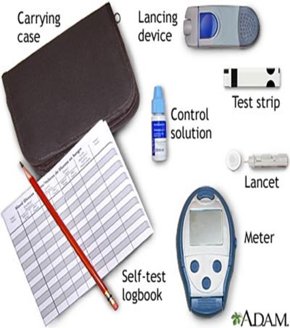 D) Contraindications; Some conditions affect the accuracy of blood glucose monitoring (need a venous sample) : 1. Peripheral circulatory failure and severe dehydration e.g., diabetic ketoacidosis, shock, hypotension.