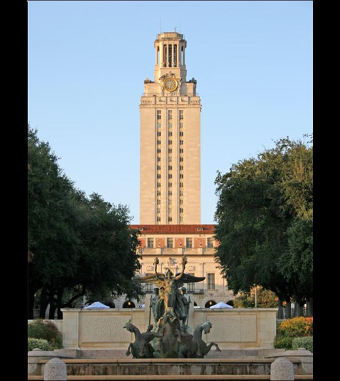 The University of Texas at Austin Large, urban campus 350 acres 50,000 Students 31% Students of