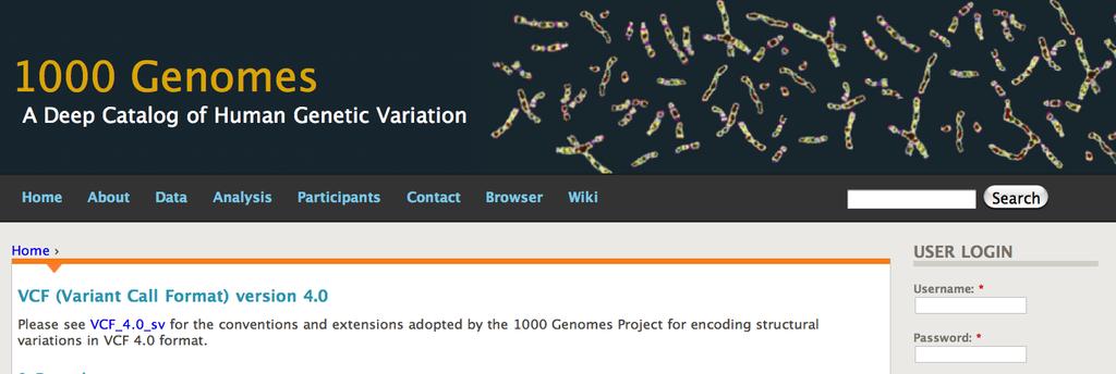 Data to play with: 1000 Genomes A great resource for publicly available NGS data.