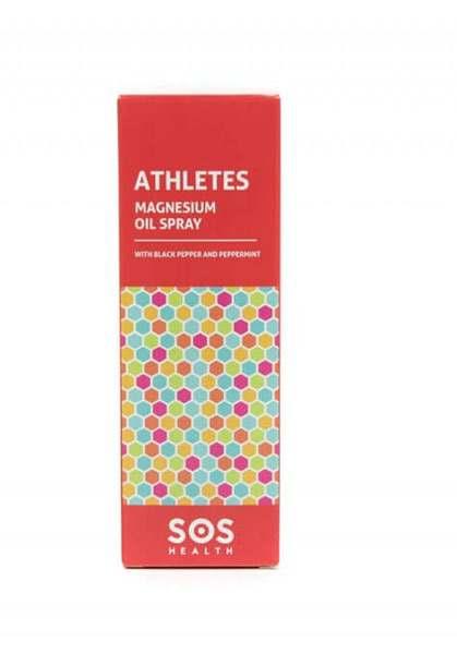 ATHLETES Magnesium Oil Spray With black pepper, lemon, peppermint and clove essential oils - 800 Sprays - 100ml Prevents cramps and relieves them fast.