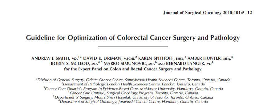 retrieval rates after colectomy for colon cancer do not have better survival rates SEER Database 1998-2008 86,3094 patients with colon cancer