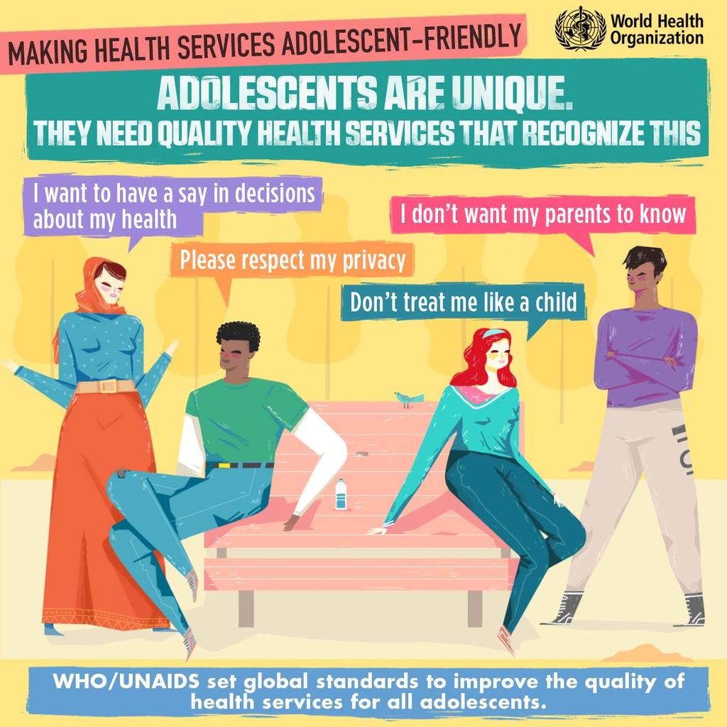 Adolescents are able to obtain the services that are provided Health services are provided in ways adolescents want to obtain them All adolescents, not just certain groups, are able to obtain the