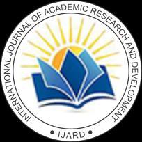International Journal of Academic Research and Development ISSN: 2455-4197 Impact Factor: RJIF 5.22 www.academicsjournal.com Volume 3; Issue 2; March 2018; Page No.