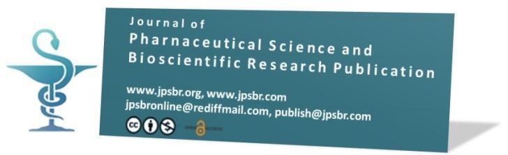 RESPONCE J Pharm Sci Bioscientific Res. 201 (1):1-11 ISSN NO.