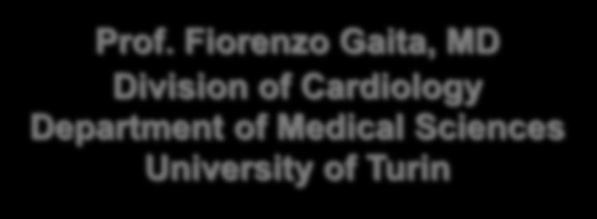 Fiorenzo Gaita, MD Division of