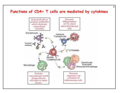 Role Of Cytokines In Immune Response Cytokine Release Syndrome (CRS) General inflammatory condition Occurs when lymphocytes and/or myeloid cells become highly activated and release excessive
