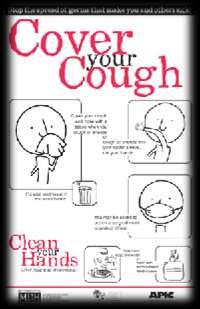 RESPIRATORY HYGIENE/COUGH ETIQUETTE Measures to prevent respiratory infections from transmitting Cough Etiquette cover mouth and nose when coughing or sneezing Use