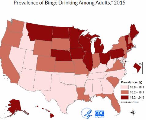 Wisconsin Statistics 4 Binge Drinking