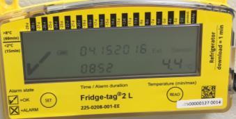 2 Celsius degrees or 3 Fahrenheit degrees) Pharmaceutical grade refrigerators are currently required for all primary storage units.