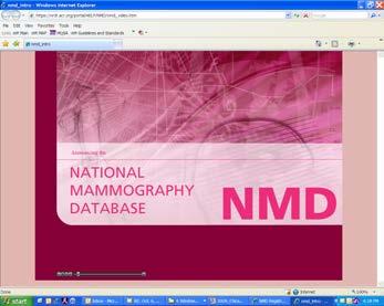 ! National Mammography Database The BI-RADS Atlas provides standardized breast imaging findings terminology, report organization, assessment structure, and a classification system for mammography,
