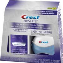 JANUARY FEATURE PROMOTIONS CREST ORAL-B DEAL CENTRE BUY 3 CASES, GET 1 FREE! Enamel-safe & Lasts up to 36 months! 2x Whiter * Our best and fastest whitening technology yet!