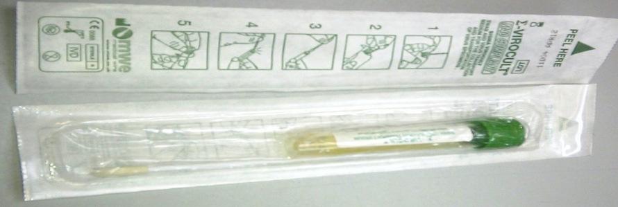 Viral Swabs Pre-addressed postage box to the National