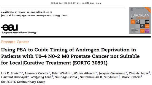 SPCG -4, Scandinavian Study Death from any cause All RR 0.75 (p value 0.007) <65 0.52 (<0.001) >65 0.98 (0.89) Death from prostate cancer All 0.62 (0.01) <65 0.49 (0.008) >65 0.83 (0.