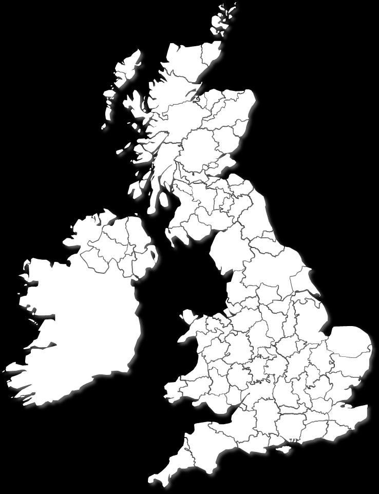 Appendix Map of the United Kingdom showing the areas targeted based on the evidence 7 of where the harm from underage drinking is greatest.