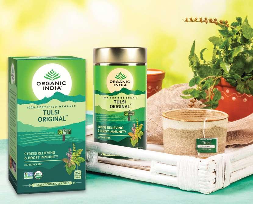 A Sip of Health Sip away to relish the mouthwatering aroma of a brew that packs in the goodness of tulsi the queen of herbs. Uplift your mood and energize with these invigorating flavours.