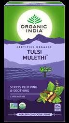 blend of Tulsi, ginger and turmeric, this one has a