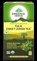 `148 Sweet floral aroma and great taste ladies favourite Tulsi Sweet Lemon Tea A blend of