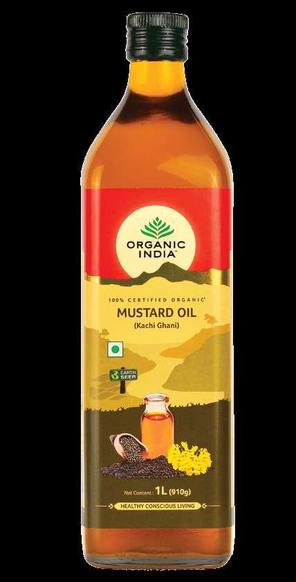 Certified Organic, packed in glass bottles to preserve quality.