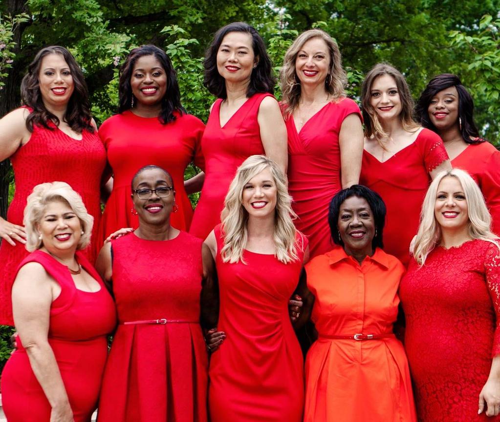 Go Red For Women is about educating women that heart disease and stroke are their number one