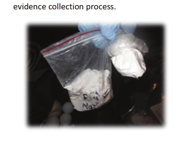 DrugRelatedEvidenceCollection: Do NOT attempt to collect or otherwise disturb any suspected fentanyl, fentanyl related substance, synthetic opioid or unknown powdered substance without