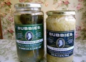 Cultured Vegetables: They can be a little harder to find but many health food stores and grocery stores carry Bubbies Pickles and Sauerkraut.