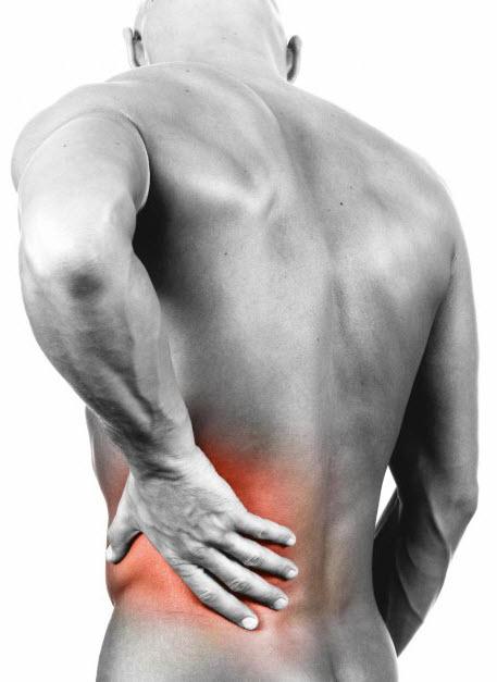 Muscle Strains Over-activity or lifting heavy weights can stretch and even tear the muscles and ligaments of the back which can lead to agonising back pain along with muscle spasms and stiffness of