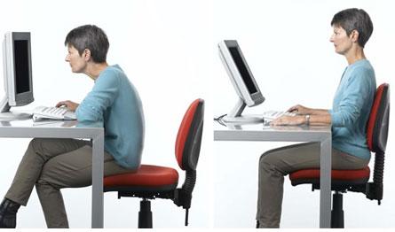 Maintain Good Posture Spine problems can spring from faulty posture like hours of slouching in front of the computer or sitting on the couch watching T.V.