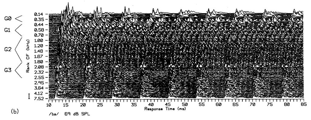 Auditory Nerve Ensemble Ensemble of nerves provide full information Secker-Walker & Searle 9 similar to constant-q log-intensity spectrogram