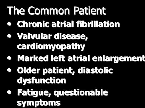 patient, diastolic Palpitations,