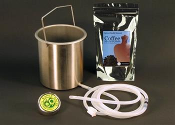 Coffee Enemas Proven beneficial results in cancer treatments. Organic gold roasted coffee high in palmitic acid and caffeine.