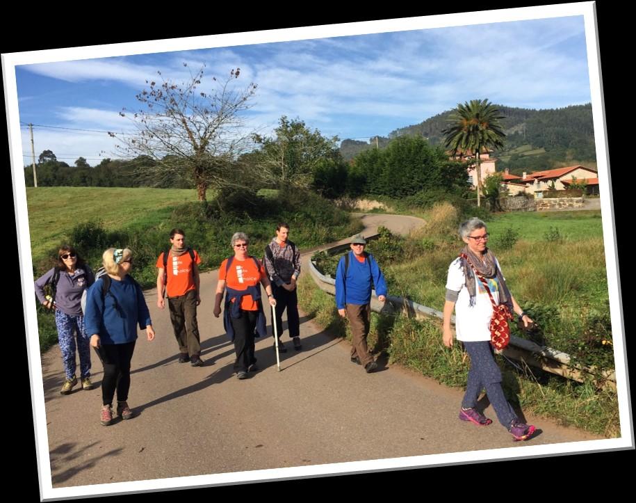 My Life My Choice News #Camino LB Walk in Spain Dawn, Paul and Shaun went to Spain to do a famous walk called the Camino de Santiago.