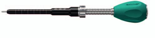 03.627.024 Spline Drive Screwdriver 5.0 mm, for Schanz Screws, cannulated, with Hexagonal Quick Coupling 6.0 mm 03.620.