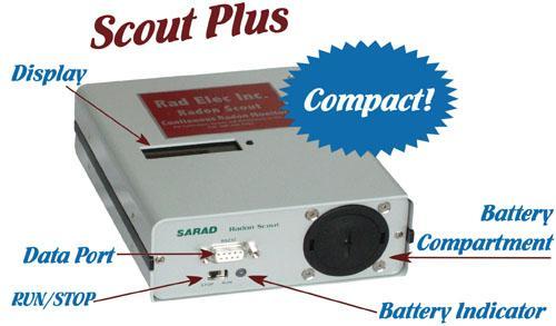 Measurement Devices Continuous Radon Monitor direct read